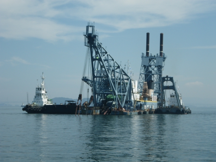 備讃瀬戸北航路 開発保全航路 浚渫工事のお知らせ