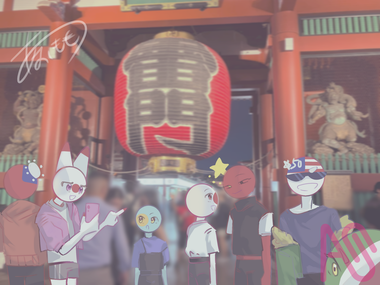 カントリーヒューマンズのパラオの魅力TikTok