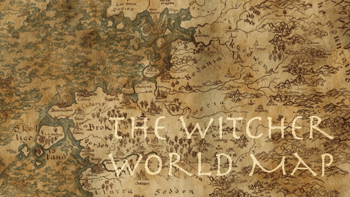 Witcher 3 Wild Hunt Witcher World Map Puzzle C - 0-1-2