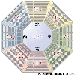 日本武道館座席表