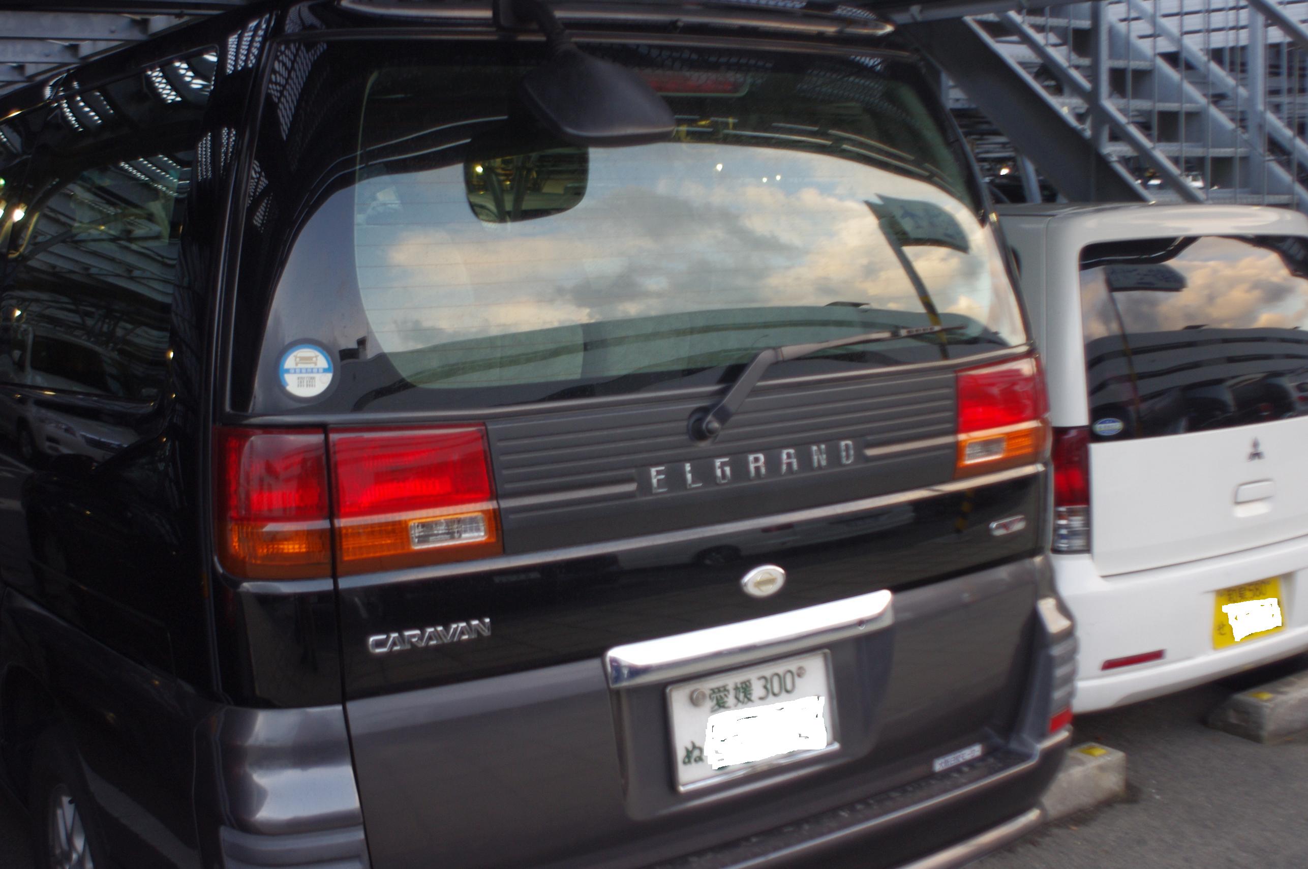 ラバーフロアマット エルグランド キャラバン ホーミーE50 ニッサン アルティナ 1台分 ブラック 黒 Artina