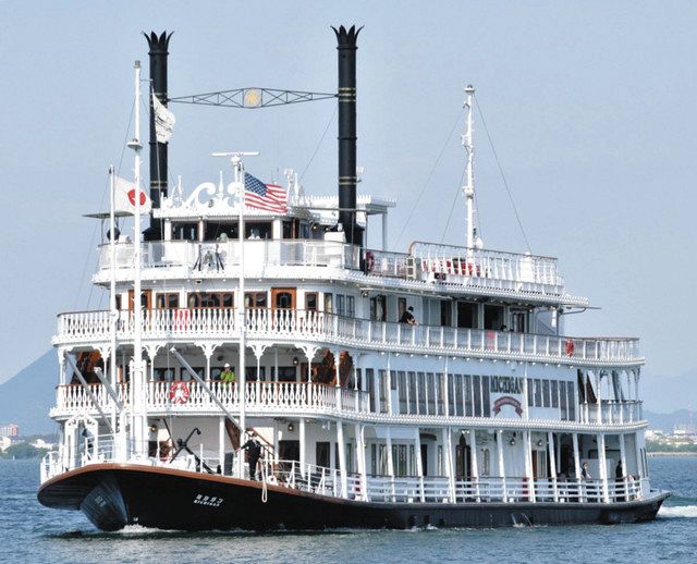 外輪式蒸気船舷側式- 船 - 乗物 - ペーパークラフト - Canon Creative Park