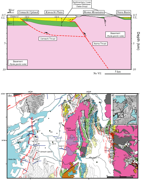 地震被害想定・近畿圏 大阪府周辺 の活断層大阪府八尾市公式ホームページ