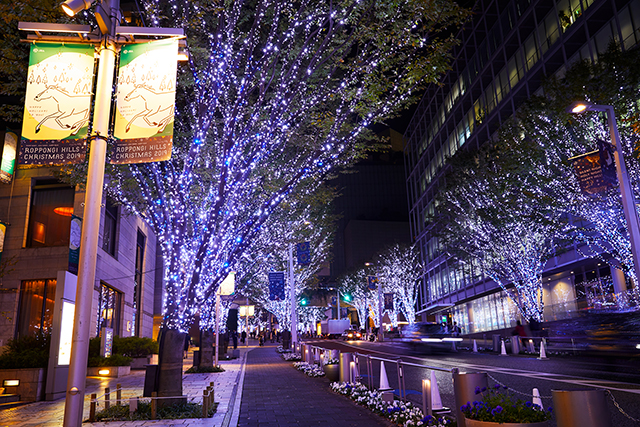 六本木ヒルズ Roppongi Hills Christmas 2024 けやき坂イルミネーション港区 イルミネーションガイド2024-2025- ウォーカープラス