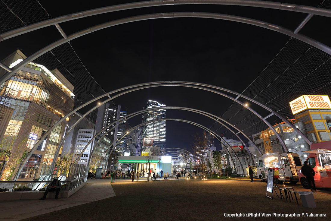 MIYASHITA PARK 〜夜景を演出する際の色温度の工夫SHUN ONLINE