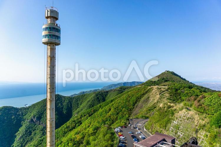 弥彦山パノラマタワー 写真素材5730447- フォトライブラリ