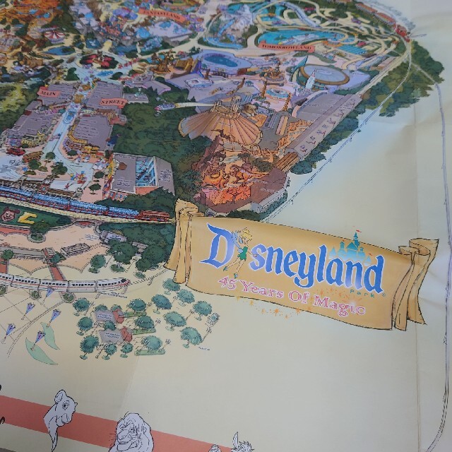 レンセンター地図-レディズニーの世界地図 フロリダ-アメリカ