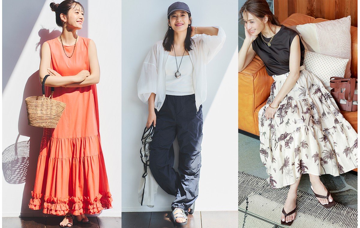 夏の旅行 40代の服選びに！マネしたい快適＆おしゃれなコーデ5選4yuuu