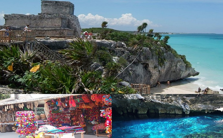 メキシコ・トゥルム遺跡の魅力！遺跡で海水浴が楽しめる！TABIPPO.NET