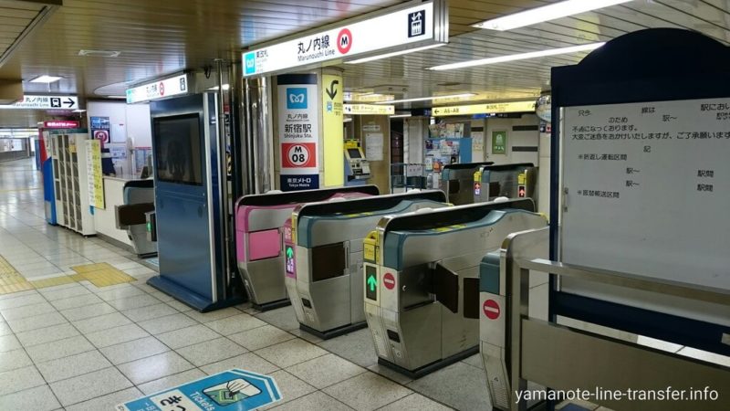 丸ノ内線新宿駅の出入口「現行のB14」とB15を来月から最低3年閉鎖新宿ニュースBlog
