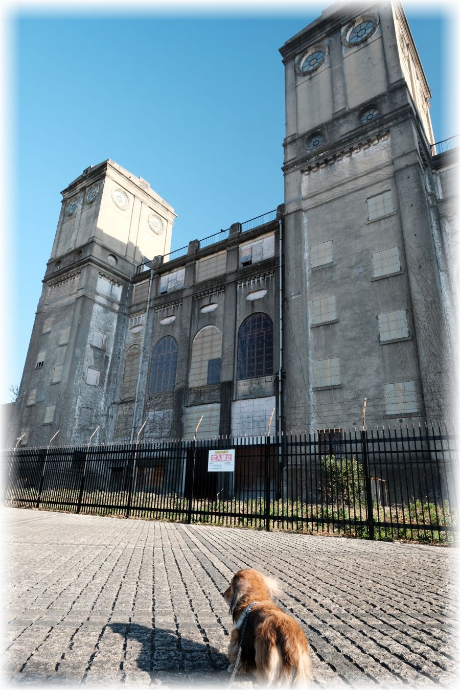 公園に残存する国内初の常設型西洋式競馬場「根岸競馬場一等馬見所」。さんたつ by 散歩の達人