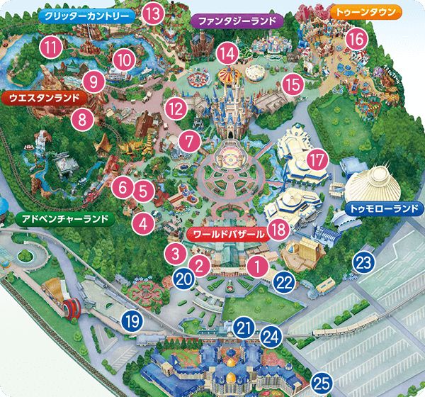新エリアを含む「パークのマップ」をモチーフにしたグッズが発売！＜東京ディズニーリゾート R ・2024＞ じゃらんニュース
