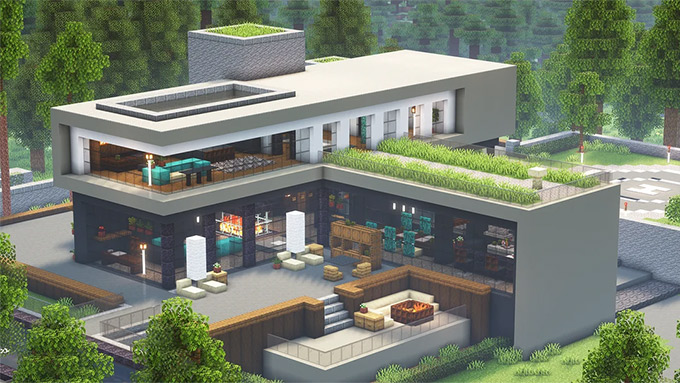 マイクラ 建築物25選！おしゃれな建築アイデア集 統合版 テックマインブログ