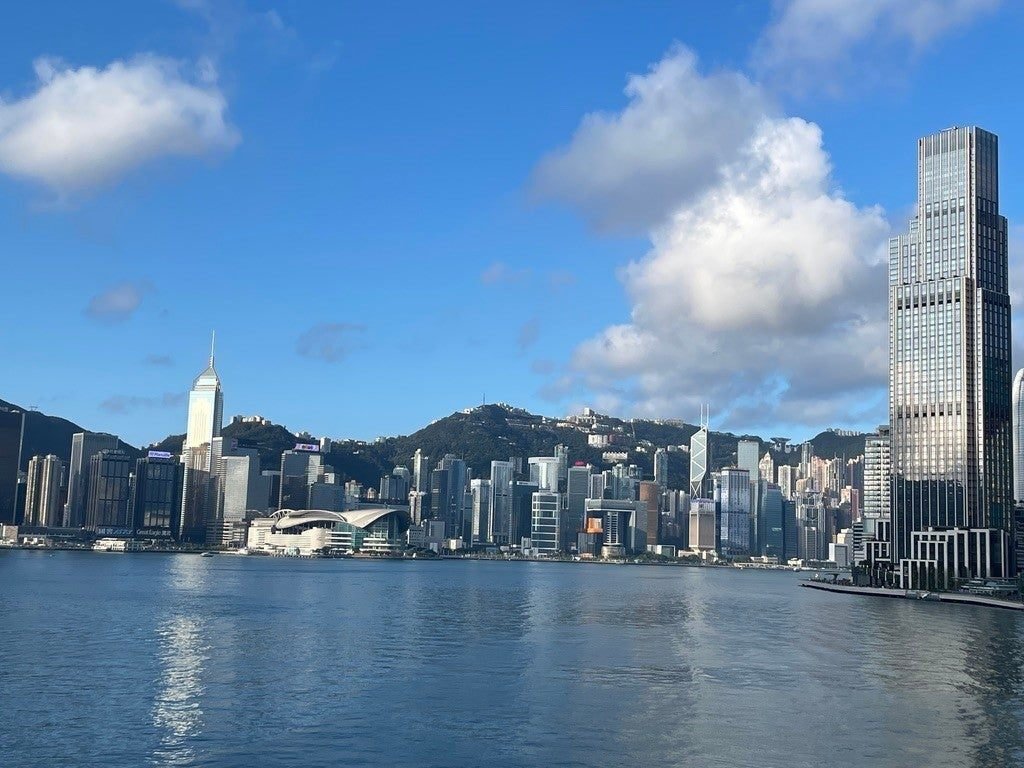 香港の超高層ビル群 100万ドルの夜景Microsoft Flight Simulatorで世界一周