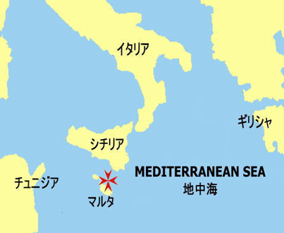 地中海世界地図～古代文明の遺産～出版社：東光書店 - 横浜都市発展記念館・横浜ユーラシア文化館