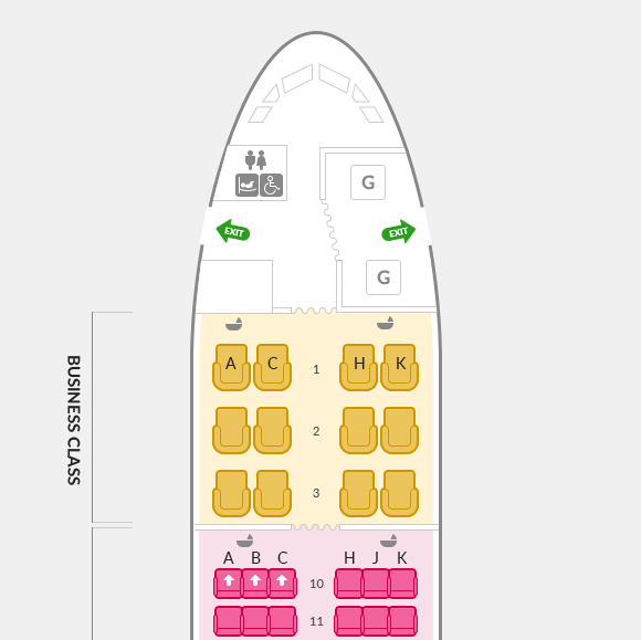 アシアナ航空 座席表TikTok