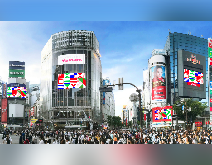 足利市で映画などの撮影用に「渋谷スクランブル交差点」再現渋谷文化プロジェクト