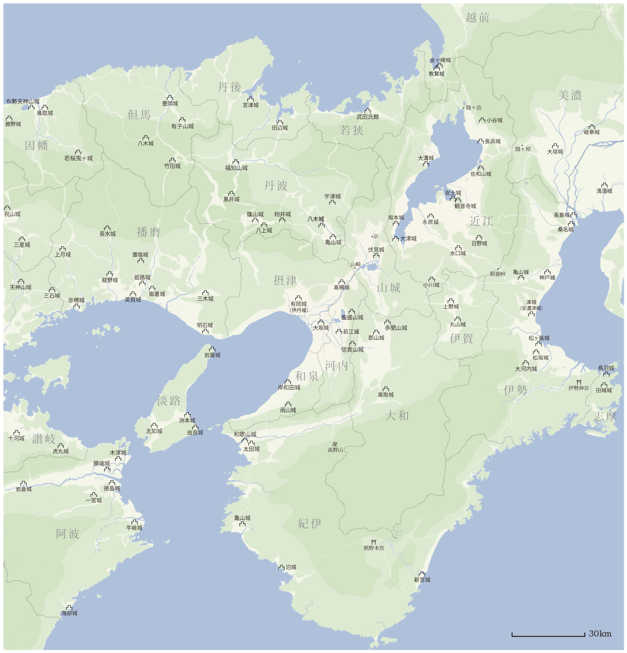 近畿の風景街道一覧