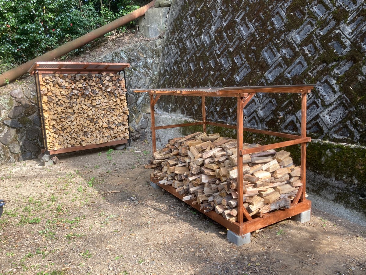 薪置き台をDIY