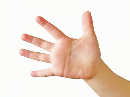 じゃんけんの、パーのステッカーの無料イラスト透過PNG・商用利用OKイラストセンタ