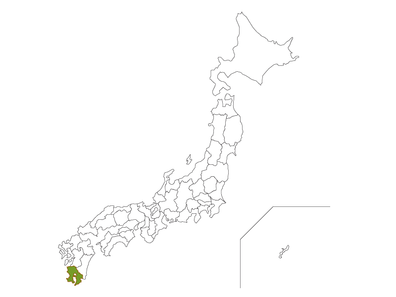 鹿児島県地図