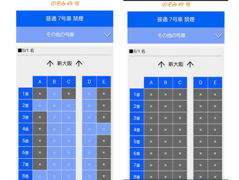 新幹線座席予約～新幹線でどこに座りますか？画像満載ホテルレビュー - 楽天ブログ
