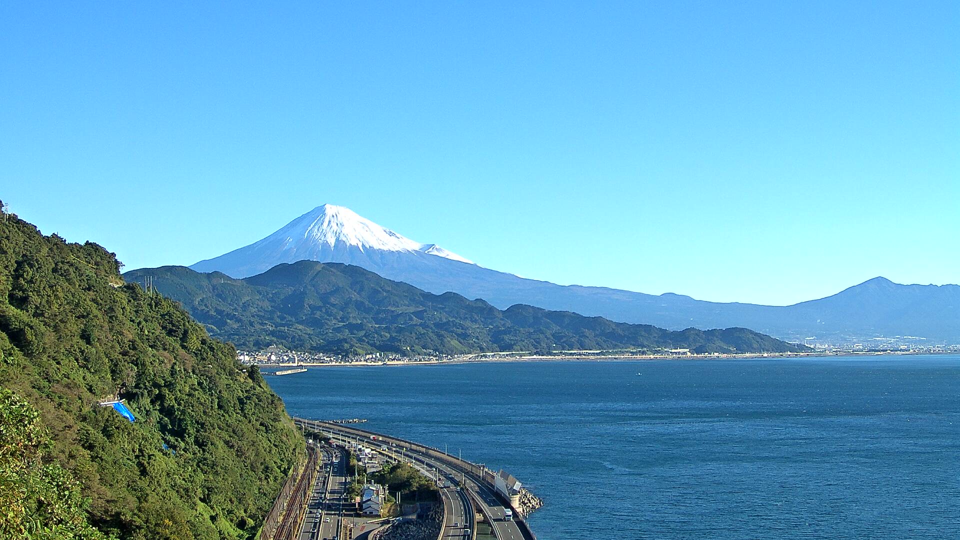 ベストショットさった峠 富士山ライブカメラ - 静岡市