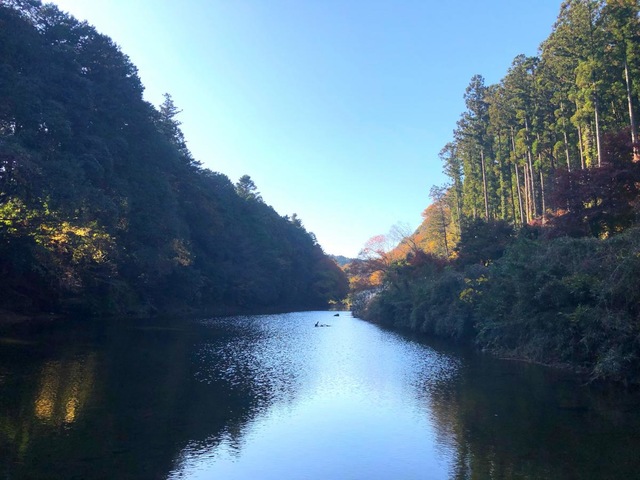 紅葉の嵐山渓谷埼玉県嵐山町- 佳景探訪