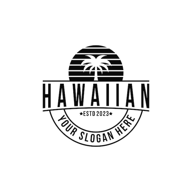 白の背景に色付きのラベルをサーフィン ハワイ - ロゴマークのベクターアート素材や画像を多数ご用意 - ロゴマーク, ハワイ諸島, 浜辺 -iStock