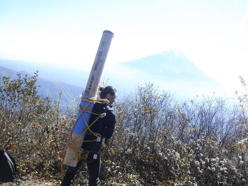 白峰三山縦走悠星 Yusei