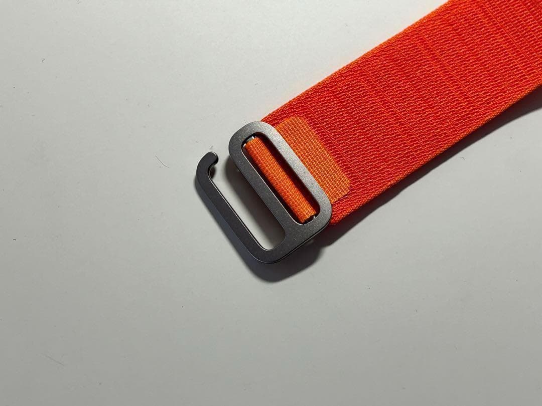 新品・箱なし 純正 アップルウォッチ49mm Lアルパインループ・インディゴ③ AppleWatchデビューです。もっと早く買っておけばよかった 』Apple Apple Watch Ultra 2 GPS+Cellularモデル 49mm MREW3J Aインディゴアルパインループ L三輪タクシーさんのレビュー評価