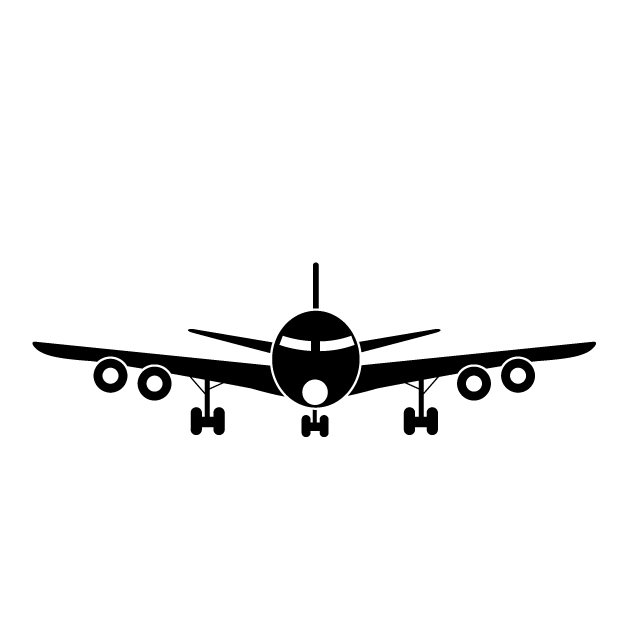 飛行機のシルエットイラストフリー素材透過、PNG画像、ベクトル、PSDと無料ダウンロード Pngtree