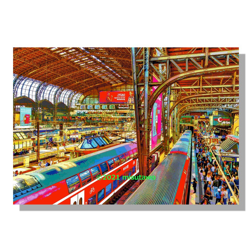 ハンブルク中央駅中央鉄道駅列車およびプラットフォーム パノラマ ドイツ - Sバーンのストックフォトや画像を多数ご用意 - Sバーン,エスカレーター, ドイツ - iStock