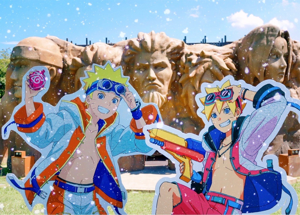 君も忍者に！片栗粉忍法 水上歩行の術 科学屋台 3片山学園中学校・高等学校