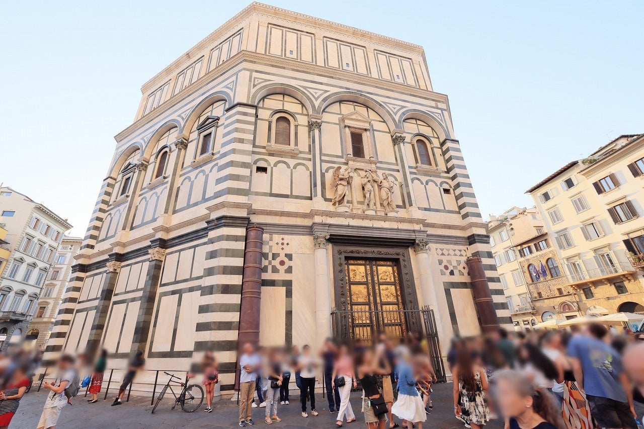 イタリア旅行No.17 フィレンツェ 「サン・ジョヴアン二洗礼堂」天国の門 - 昔に出会う旅