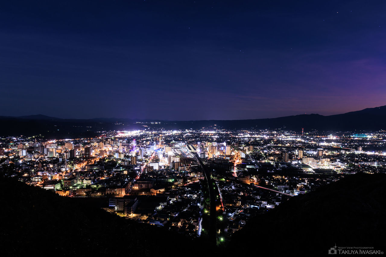 電車・バスで行く福島県の夜景スポット