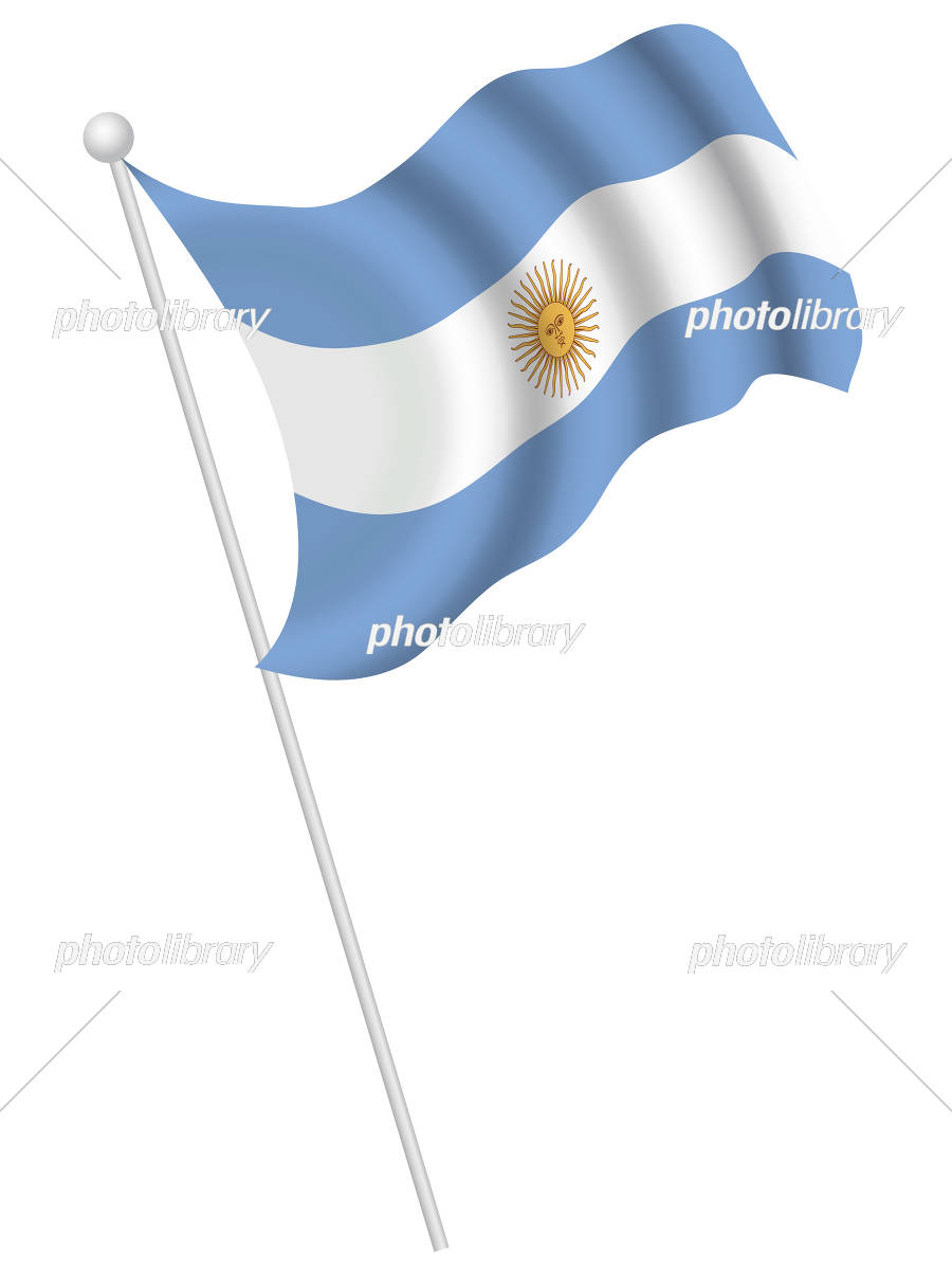 かわいいアルゼンチンの国旗イラスト - 無料イラストのIMT 商用OK、加工OK