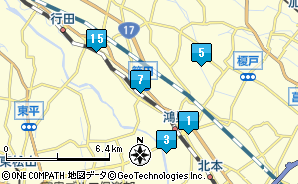 駅からハイキング 上尾駅～鴻巣駅 中仙道ウォーク