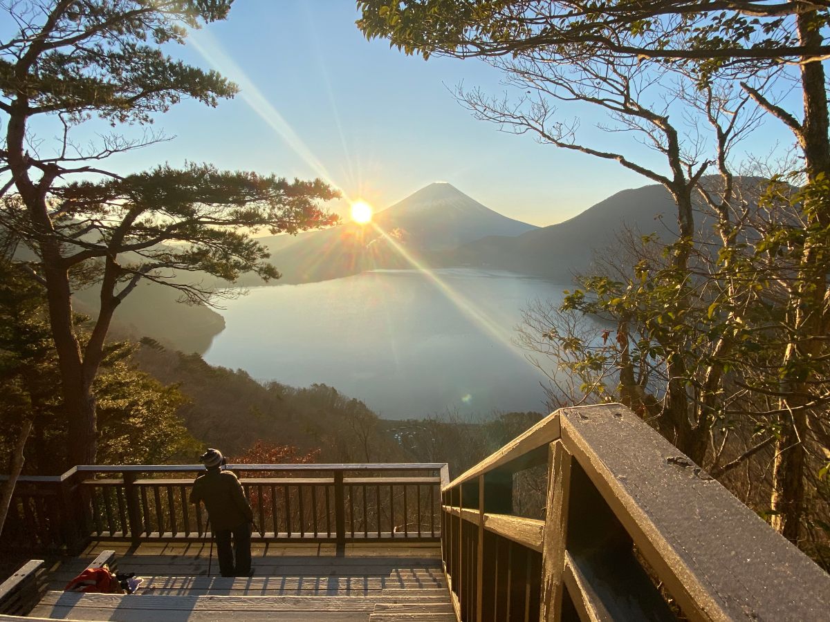 中ノ倉峠展望台 千円札の富士山と本栖湖を一望できる絶景展望台超超エリート株式会社HP