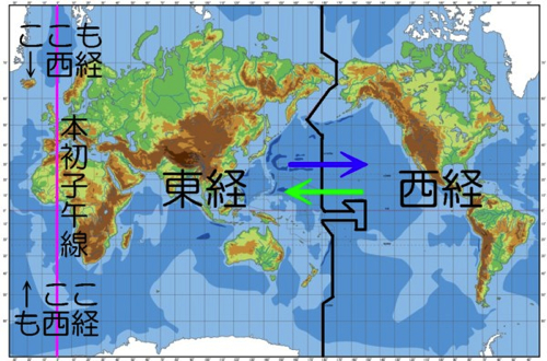 本初子午線ちょっぴり日本に寄せてきた東経134度59分59秒時差の計算めんどくさなったグリニッジ天文台