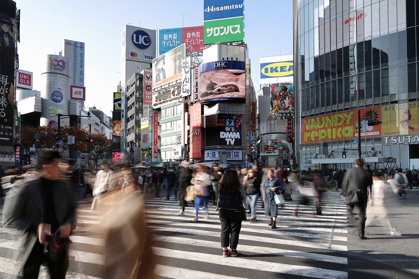 渋谷 スクランブル交差点東急フォトミュージアム