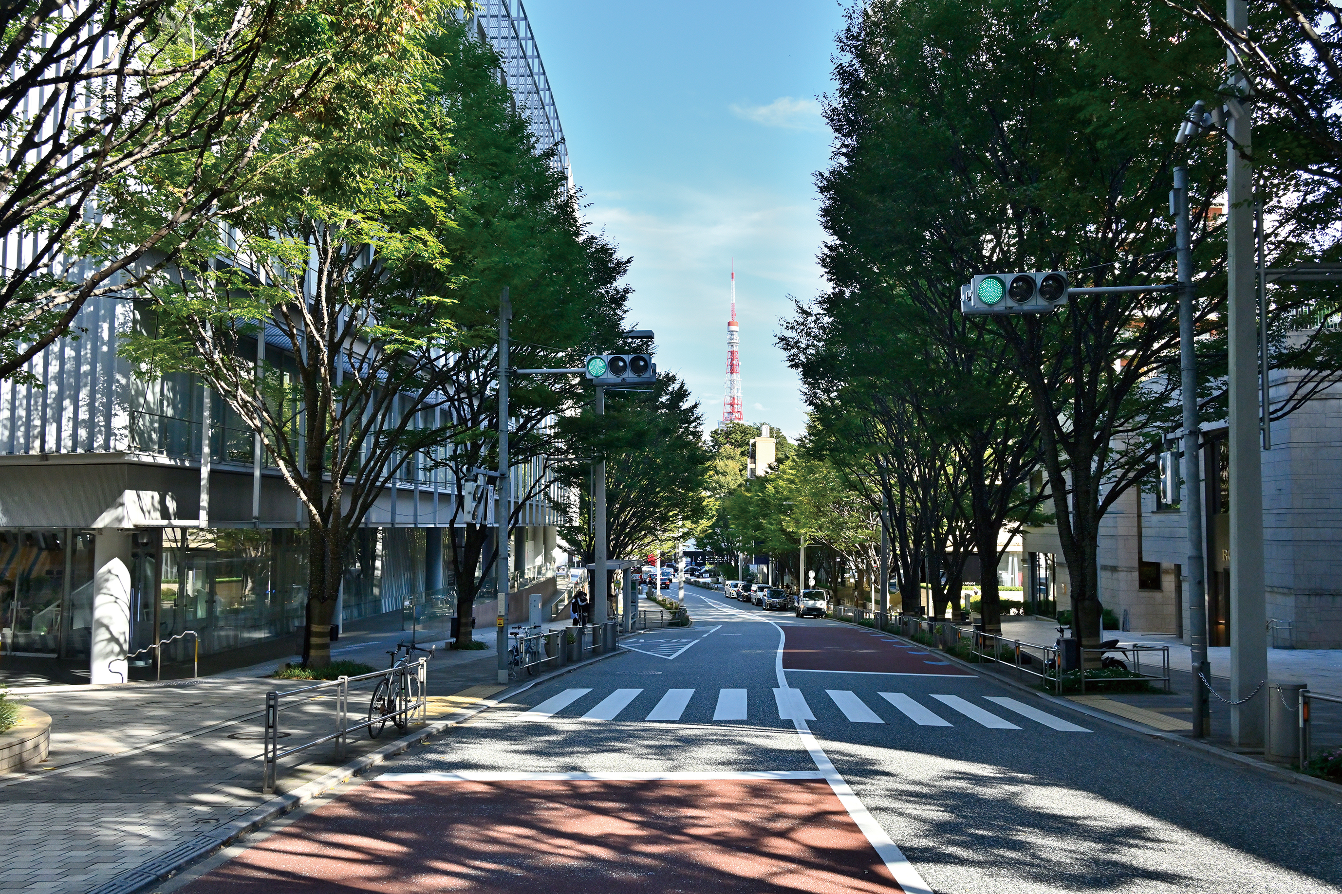けやき坂からの東京タワー。 一気に冬の風景。Facebook
