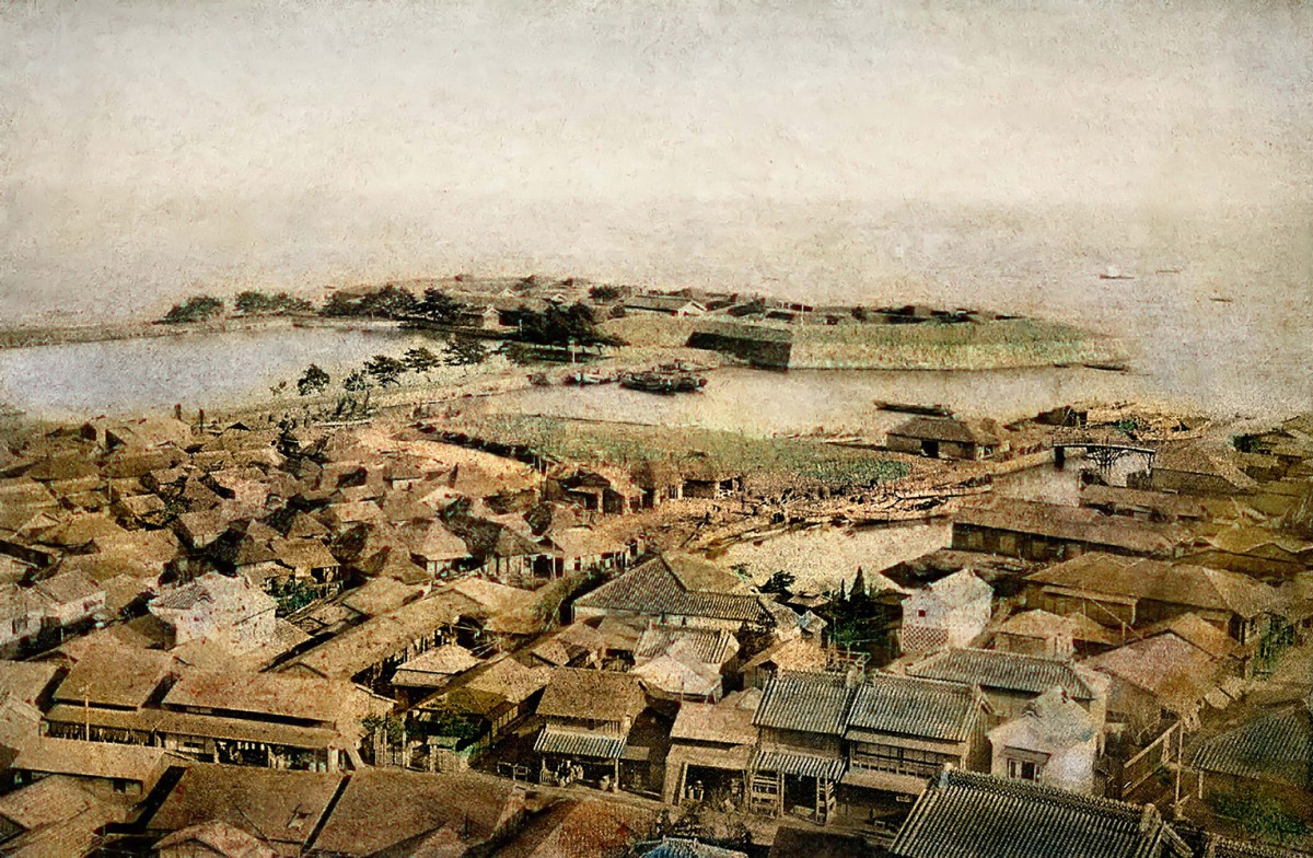 お台場,有明周辺より中央防波堤 外側埋立処分場,東京湾方面 25397011878 の写真・イラスト素材アマナイメージズ