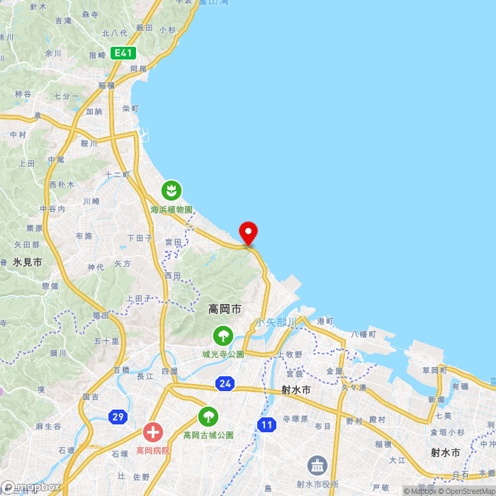 雨晴駅海の見える駅