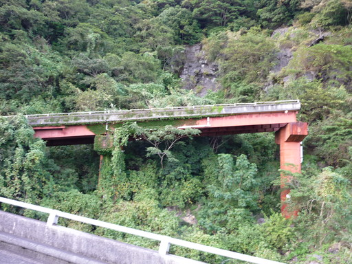 旧国道４１４号線号線 七滝ループ橋旧道