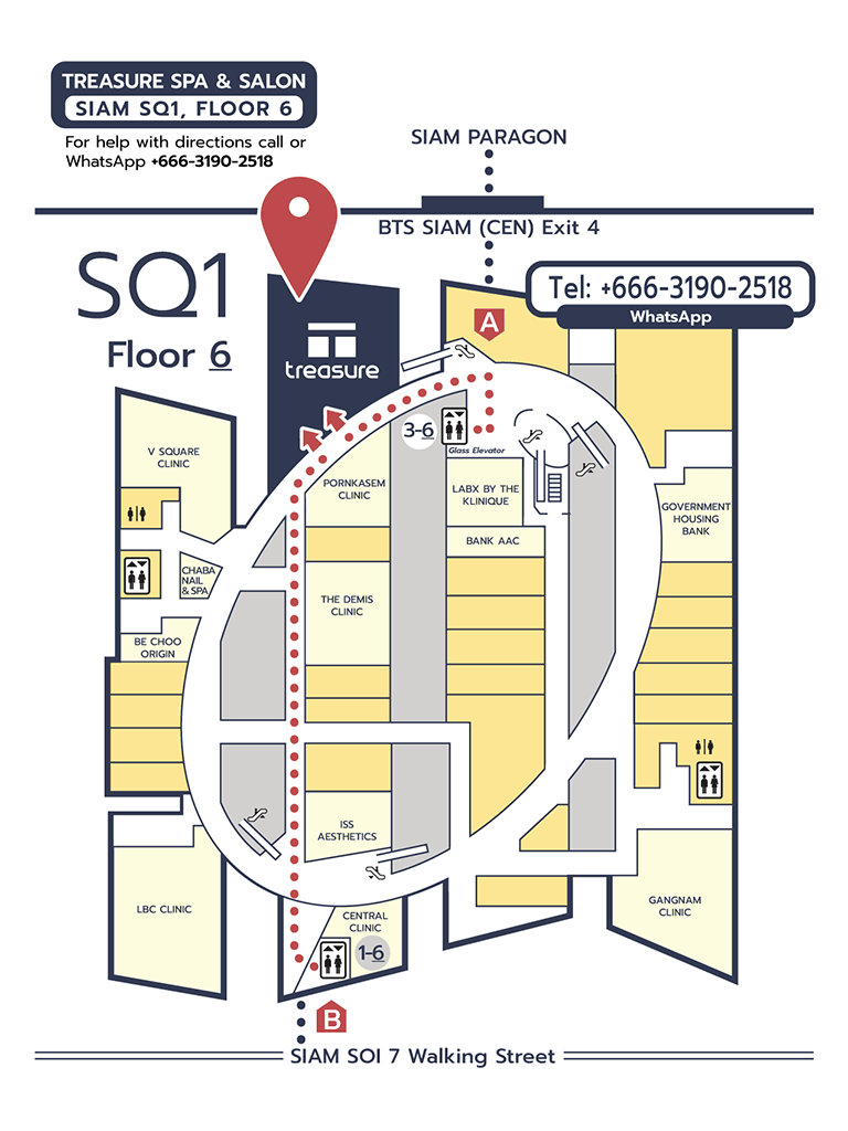 バンコク・サイアムパラゴン内にあるおすすめの両替商 P&Pジュエリーアジアトラベルノート