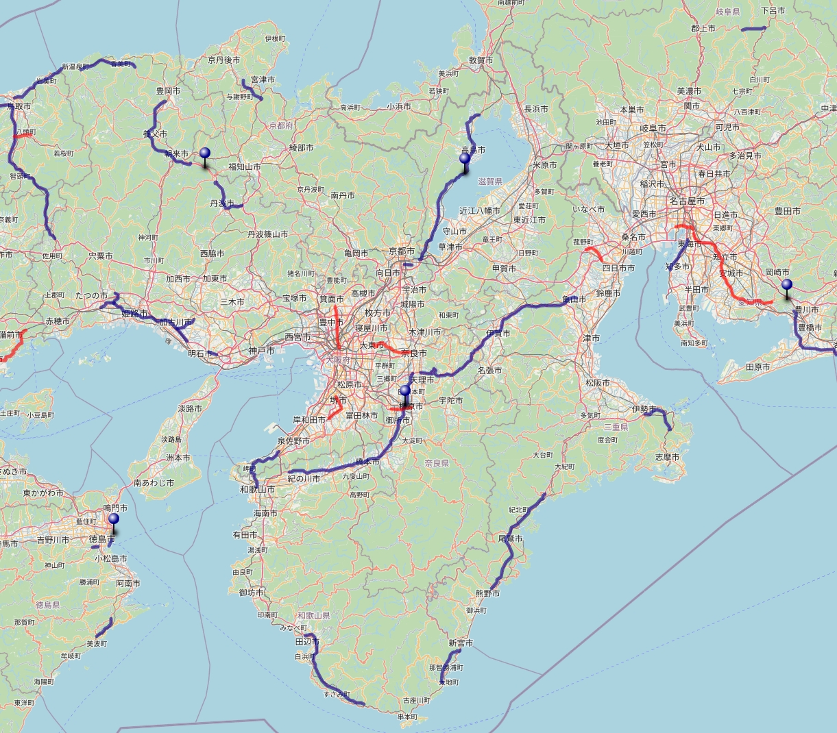 地方図 近畿全図 – 昭文社オンラインストア