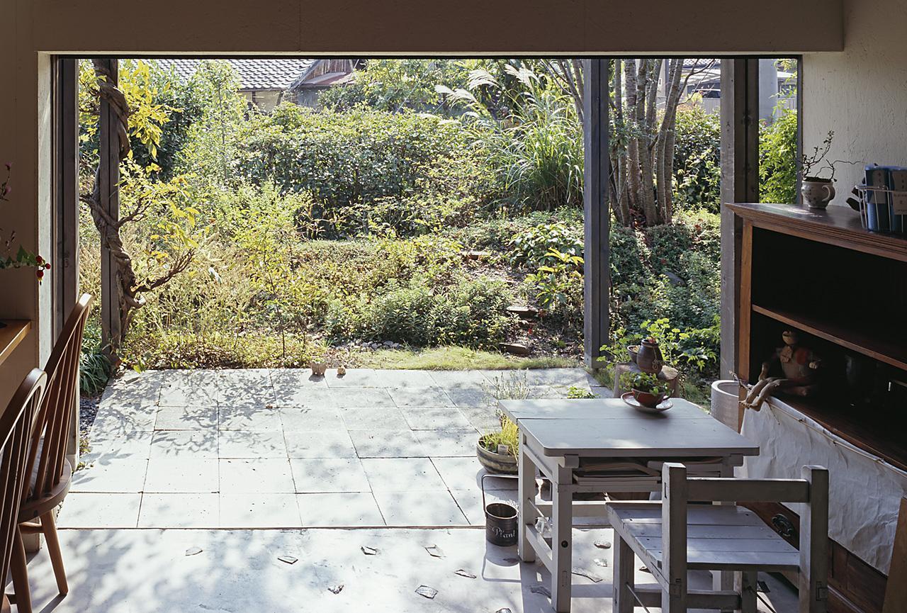 雑木の庭をカフェガーデンにして、友だちとお茶したい