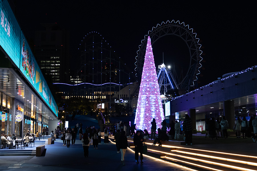 東京ドームシティウィンターイルミネーションTikTok