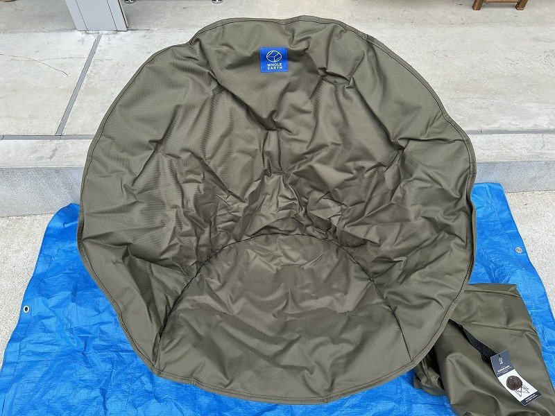 ARAN アウトドア ホールアース マーメイドチェア ベージュ 二脚セット Amazon.co.jp: Whole Earthホール